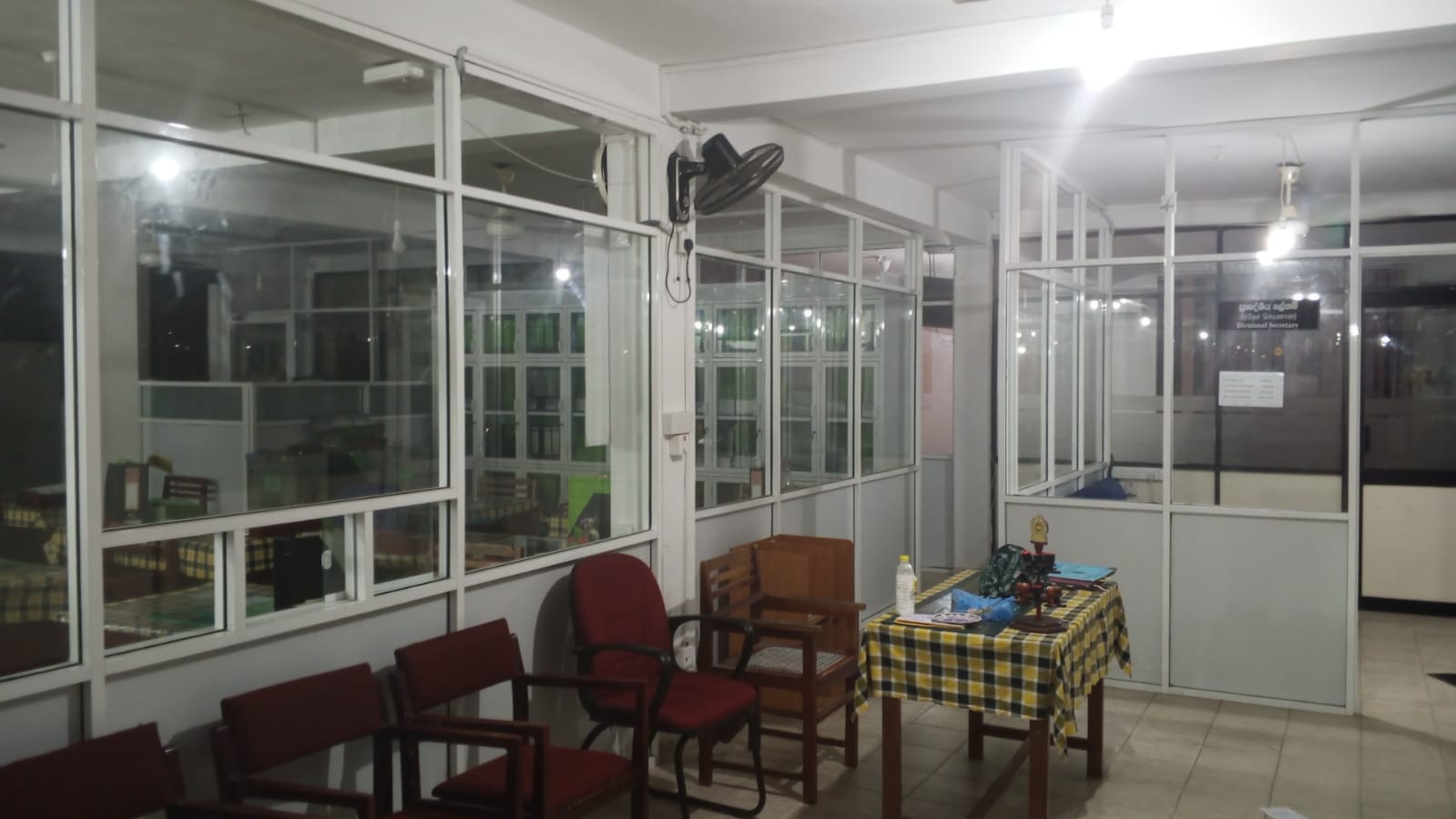 Office glass partition gallery image